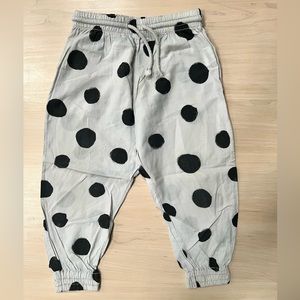 Kids Bobo Choses polka dot pants, size 2-3 years